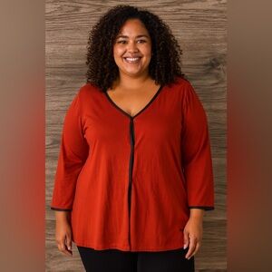 Claire France Soft Quarter Sleeve Sweater Size 2X